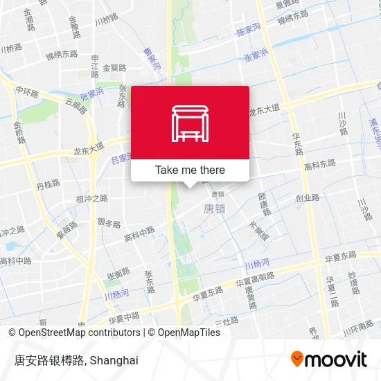 唐安路银樽路 map