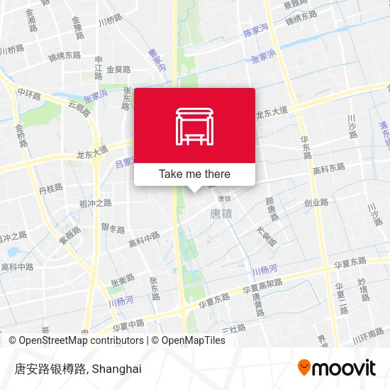 唐安路银樽路 map