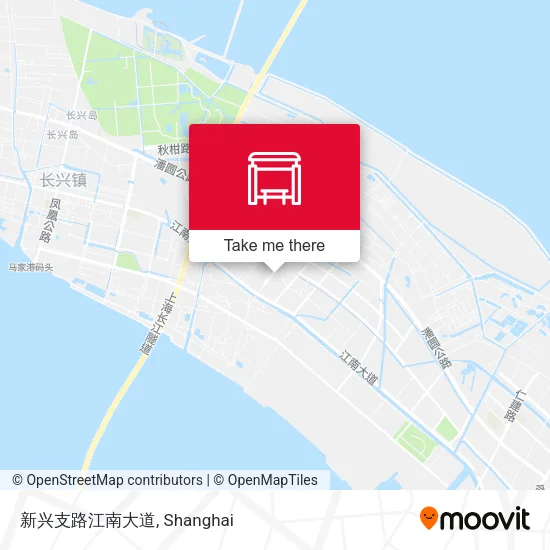 新兴支路江南大道 map