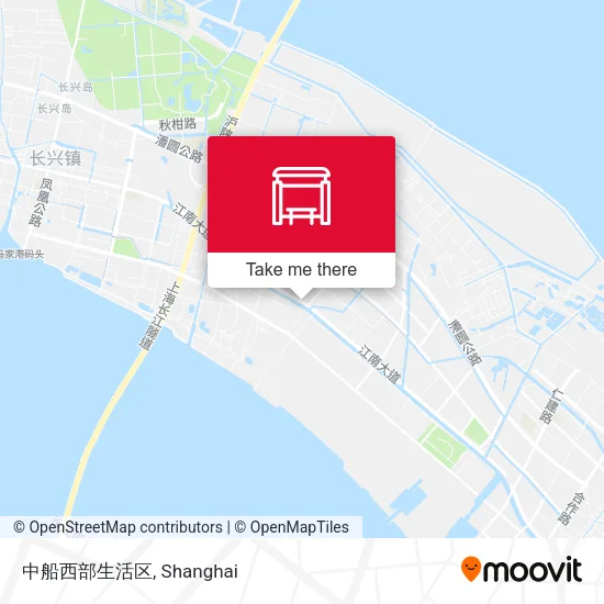 中船西部生活区 map