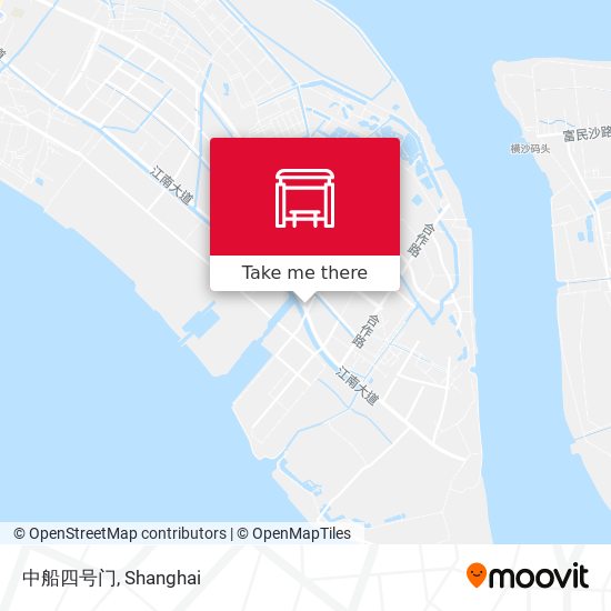 中船四号门 map