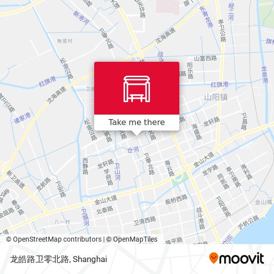 龙皓路卫零北路 map