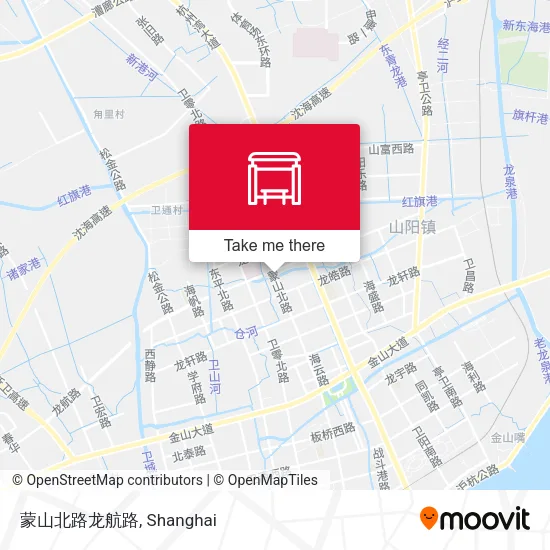 蒙山北路龙航路 map