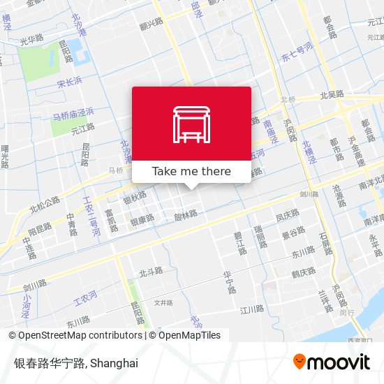 银春路华宁路 map