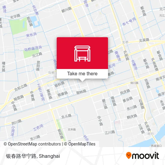 银春路华宁路 map