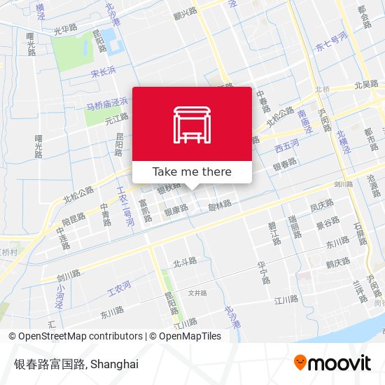 银春路富国路 map