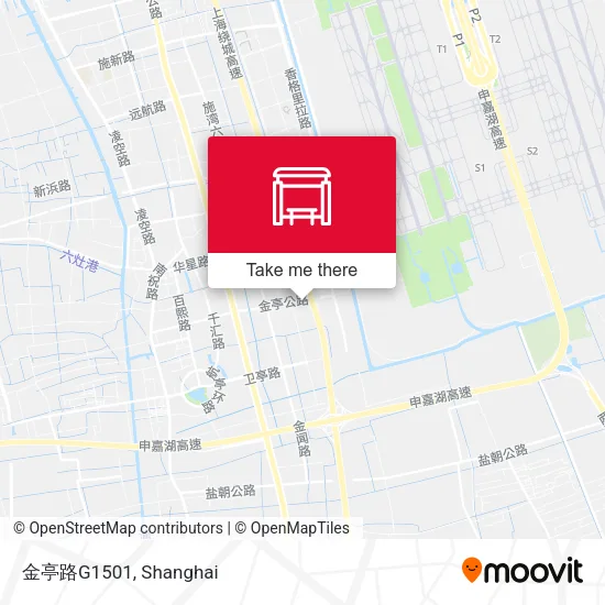 金亭路G1501 map
