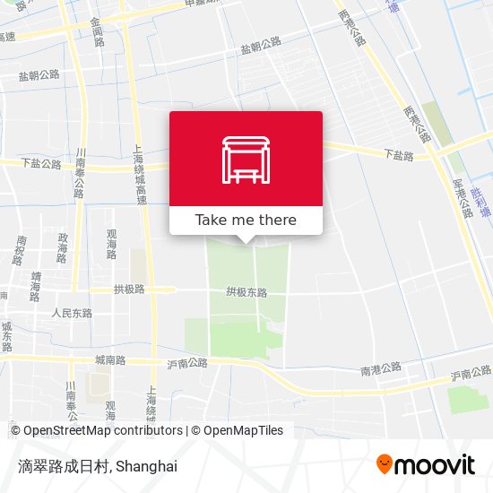 滴翠路成日村 map