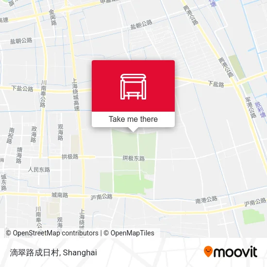 滴翠路成日村 map