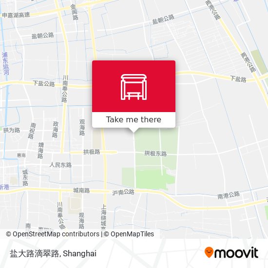 盐大路滴翠路 map