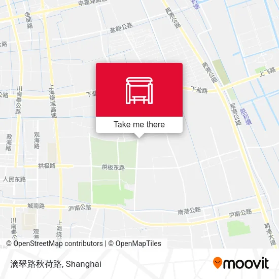滴翠路秋荷路 map