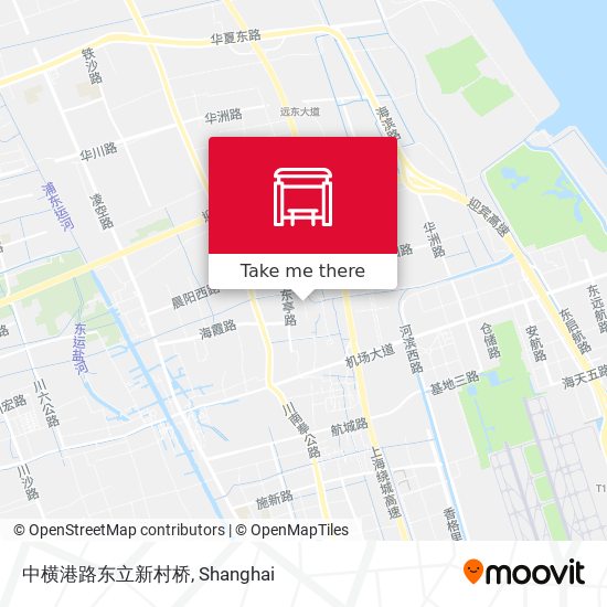 中横港路东立新村桥 map