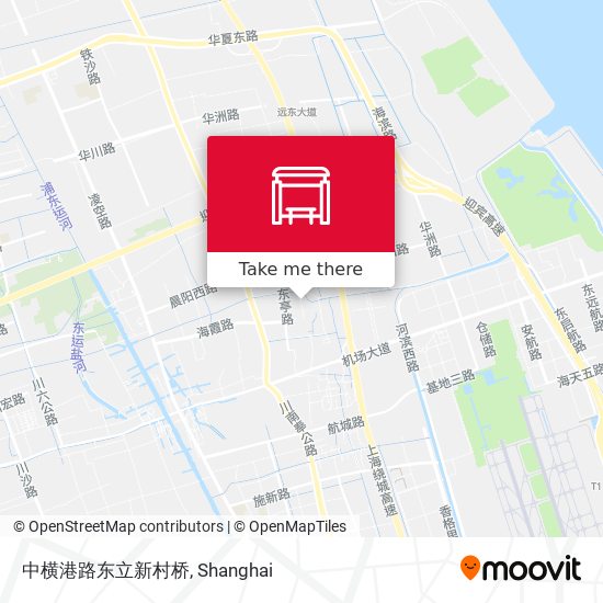 中横港路东立新村桥 map