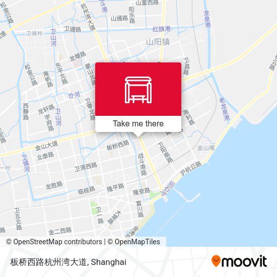 板桥西路杭州湾大道 map