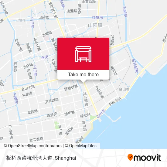 板桥西路杭州湾大道 map