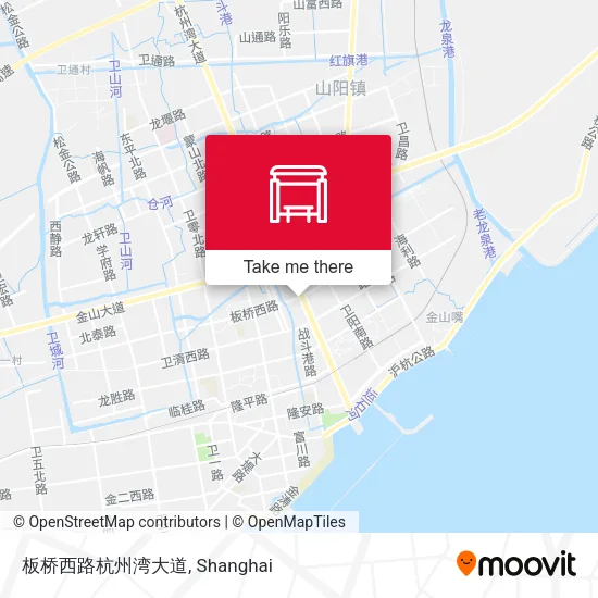 板桥西路杭州湾大道 map