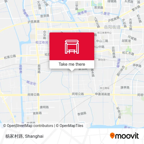 杨家村路 map