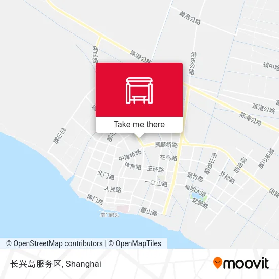 长兴岛服务区 map