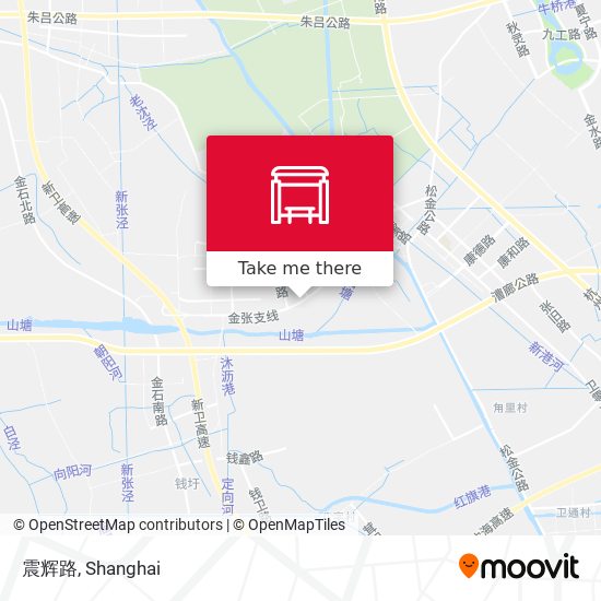 震辉路 map