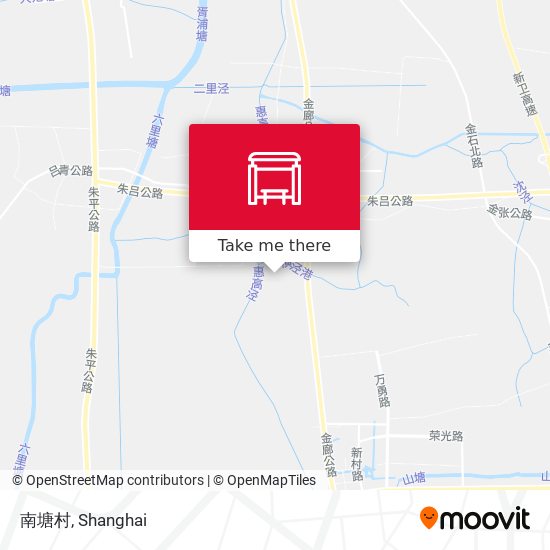 南塘村 map