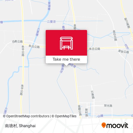 南塘村 map
