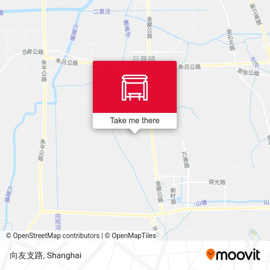 向友支路 map