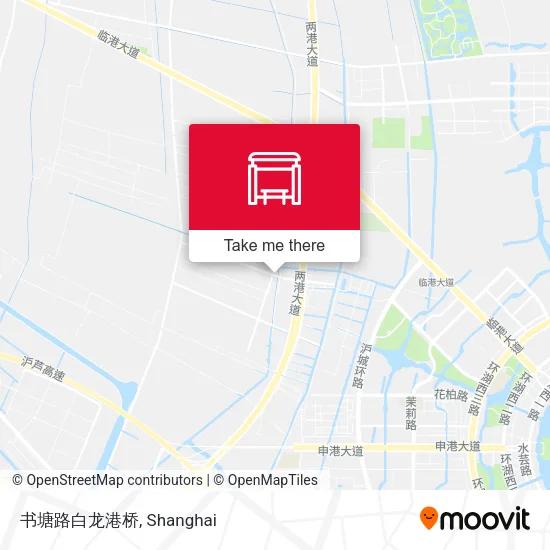 书塘路白龙港桥 map