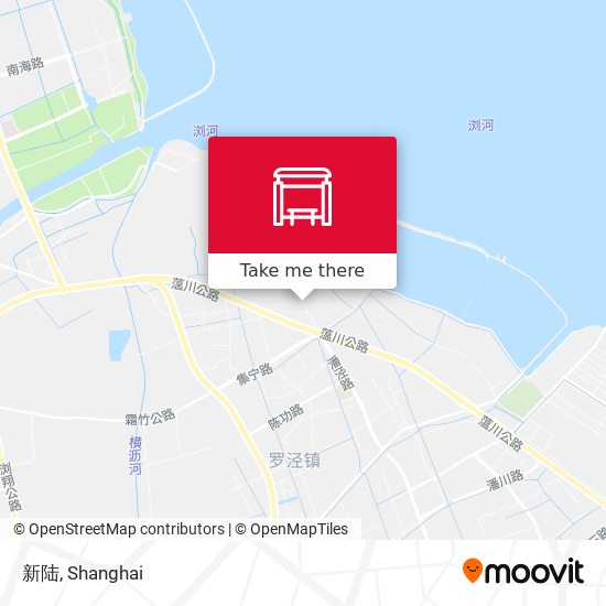新陆 map