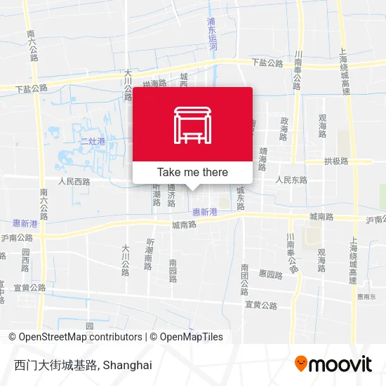 西门大街城基路 map