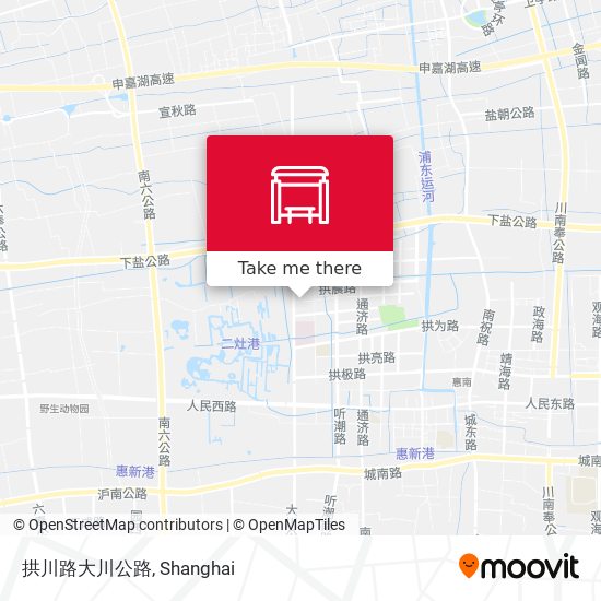 拱川路大川公路 map