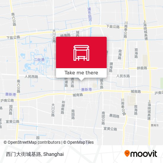 西门大街城基路 map