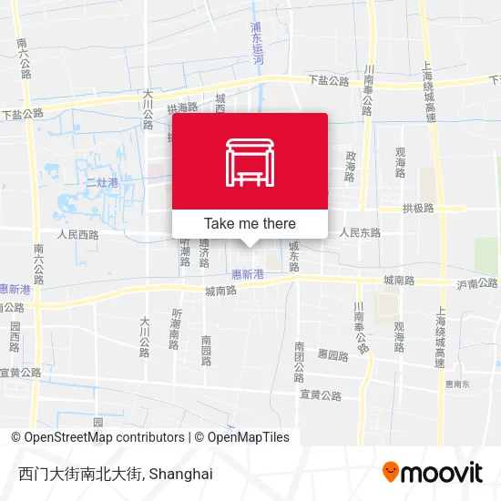 西门大街南北大街 map