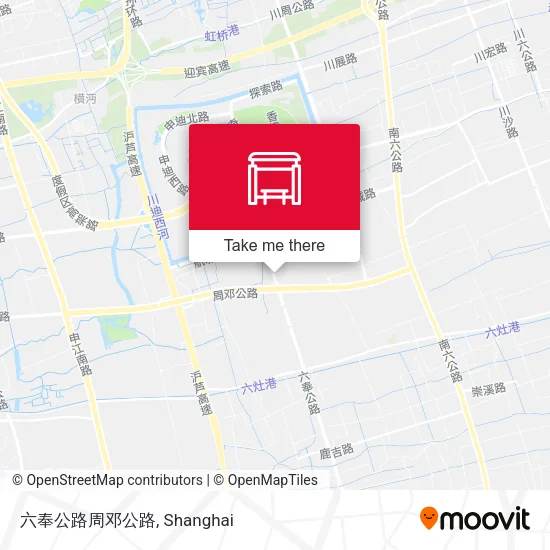 六奉公路周邓公路 map