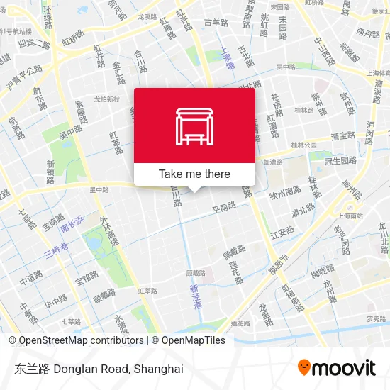 东兰路 Donglan Road map