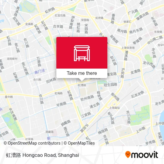 虹漕路 Hongcao Road map