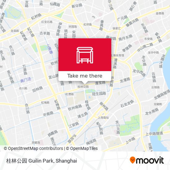 桂林公园 Guilin Park map