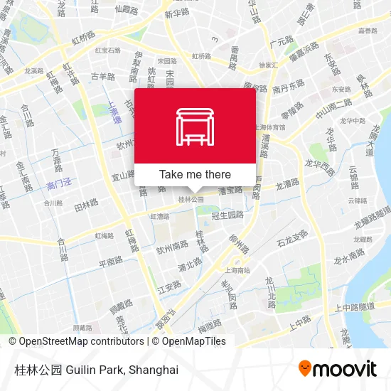 桂林公园 Guilin Park map