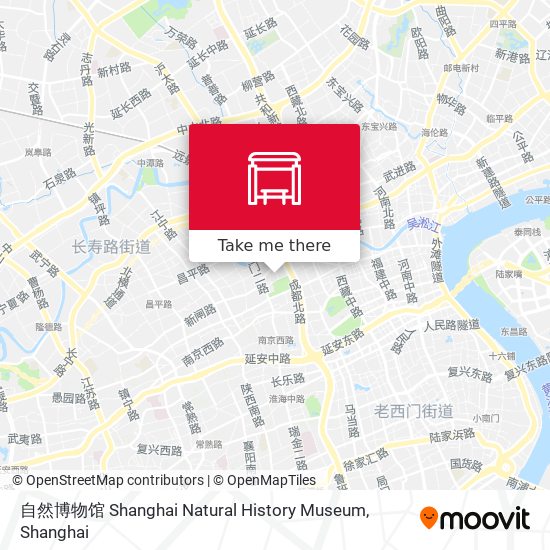 自然博物馆 Shanghai Natural History Museum map