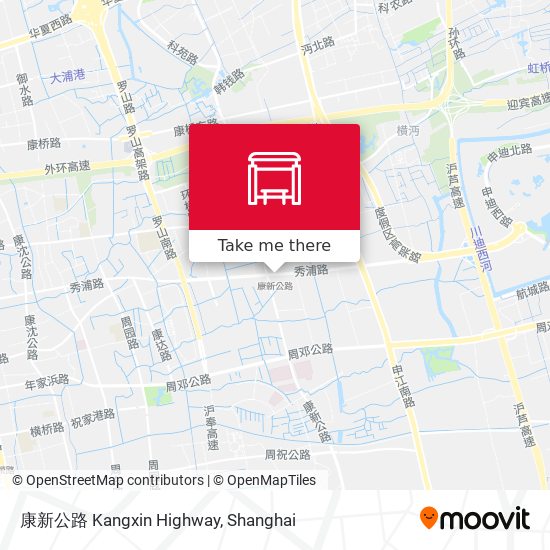 康新公路 Kangxin Highway map