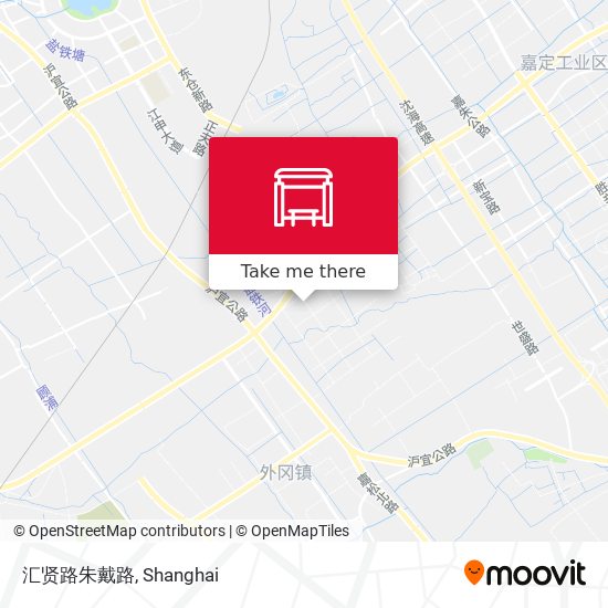 汇贤路朱戴路 map