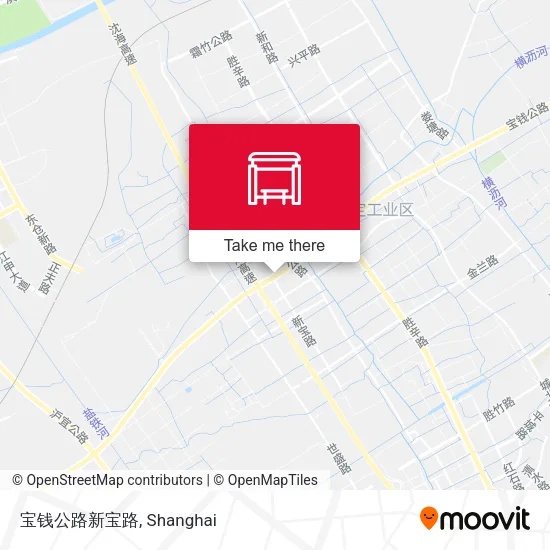 宝钱公路新宝路 map
