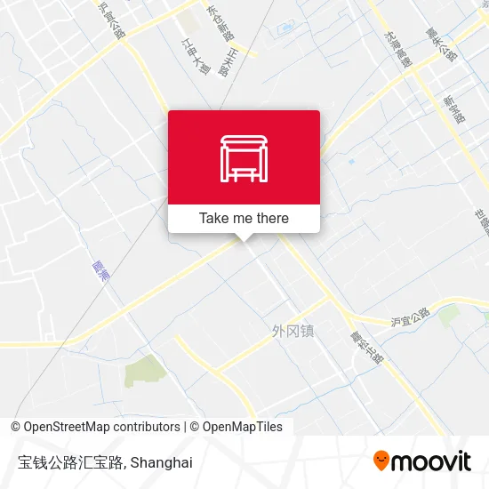 宝钱公路汇宝路 map