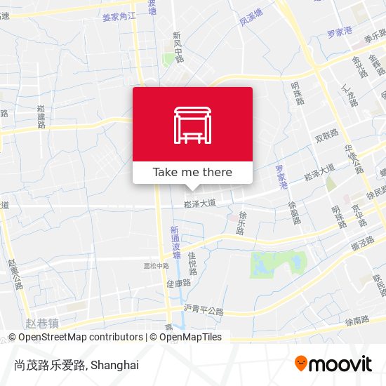 尚茂路乐爱路 map