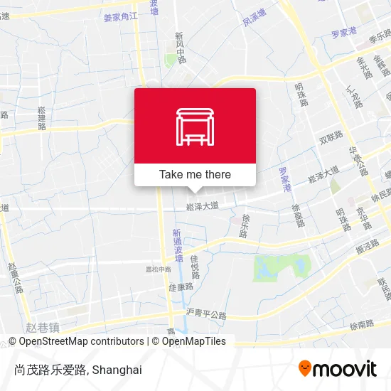 尚茂路乐爱路 map