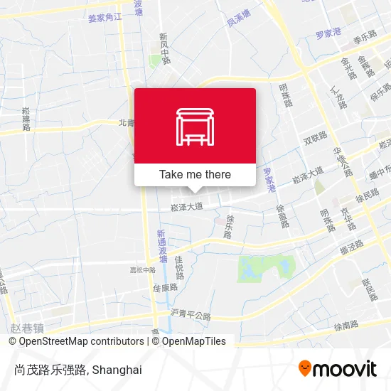 尚茂路乐强路 map