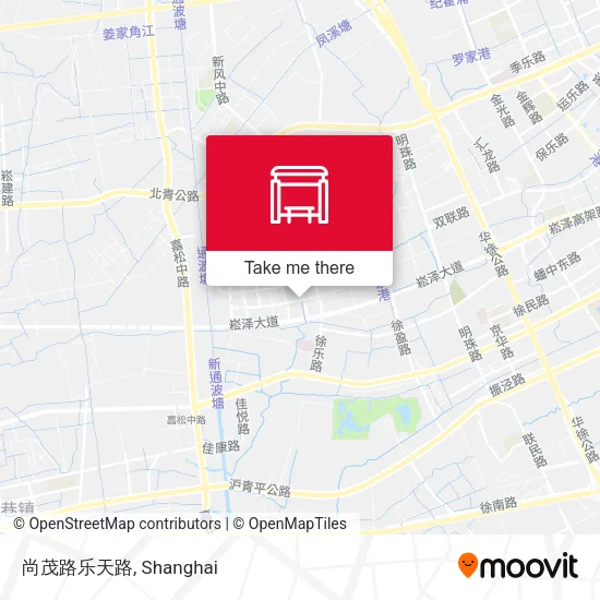 尚茂路乐天路 map