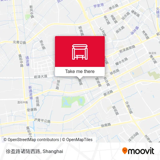 徐盈路诸陆西路 map