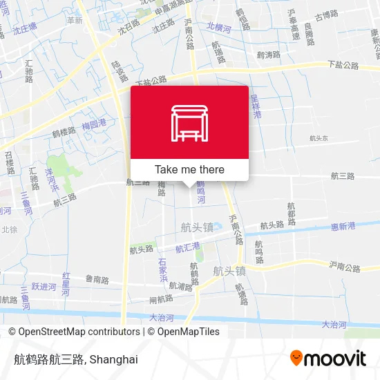 航鹤路航三路 map