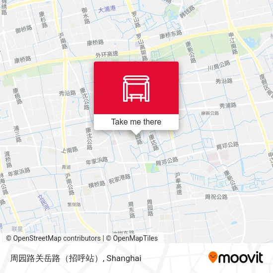 周园路关岳路（招呼站） map