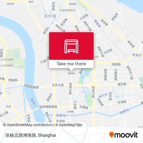 张杨北路洲海路 map